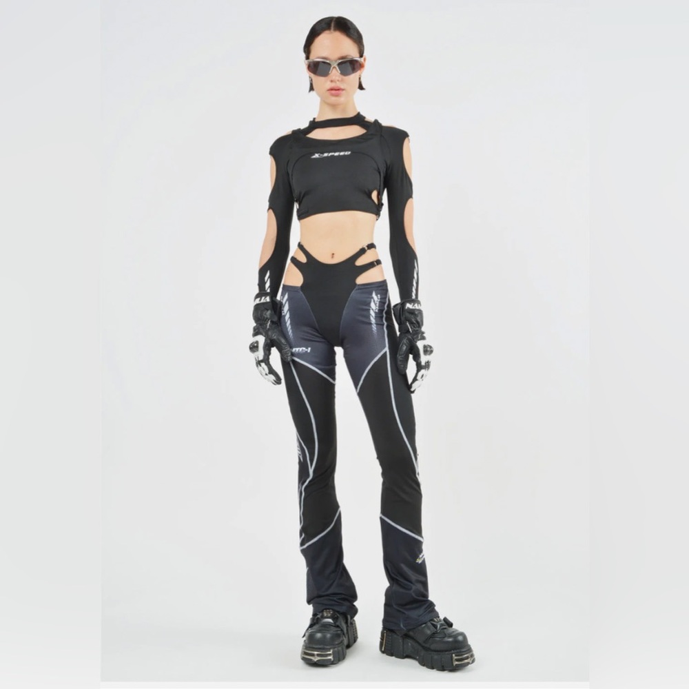 NAMILIA SPEED RACER PANTS | RAVE OUTFIT